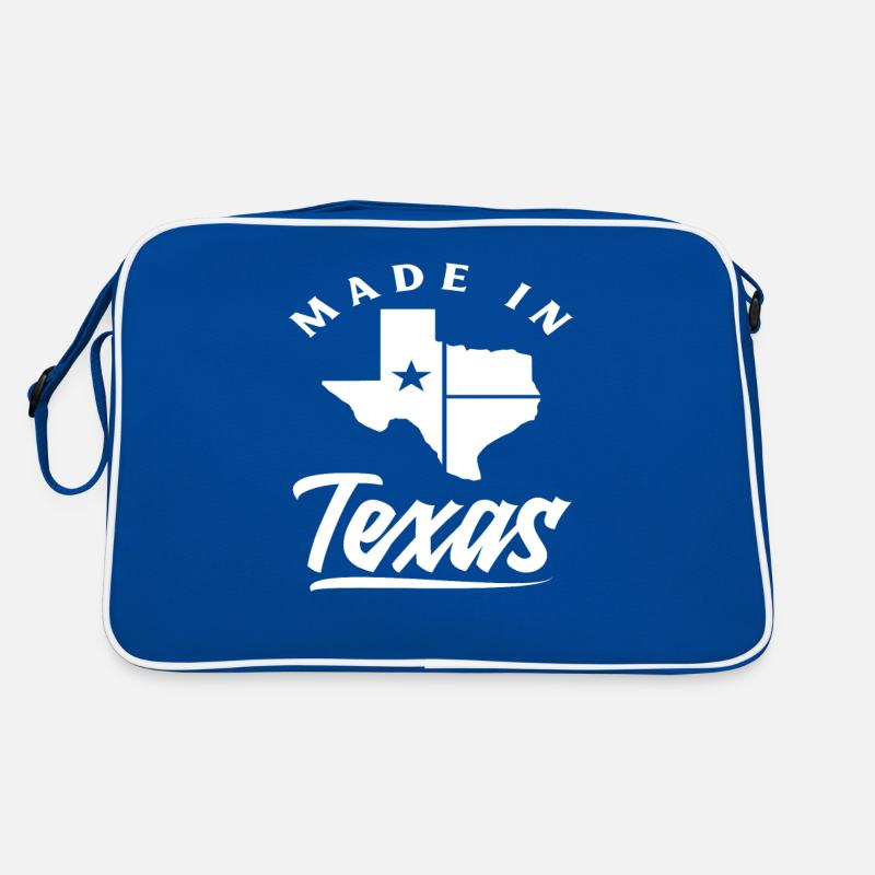 Texas Herkunft Geburt Retro Tasche