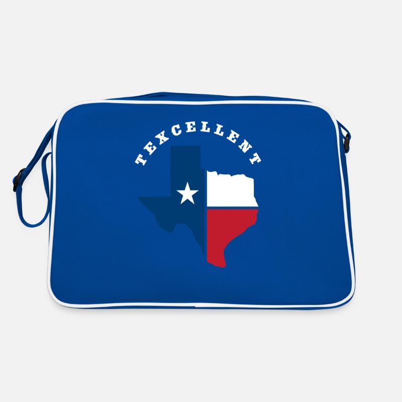Texas Staat Herkunft Retro Tasche