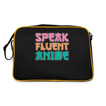 Anime Manga - Retro Bag - black/gold - Back