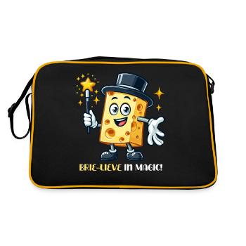 Brie-Lieve Dans La Magie Magique Amusant - Sac Retro - noir/or - Dos