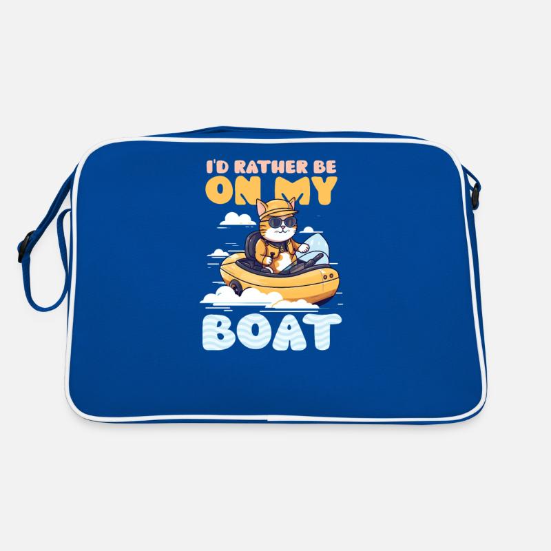 Navigation de plaisance Plutôt être sur mon bateau Sac Retro