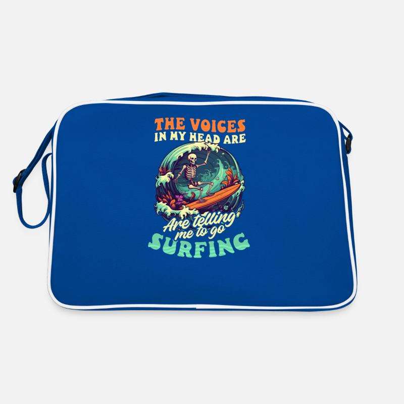 Voix De Surfeur Dans La Tête Dis-moi Surf Sac Retro