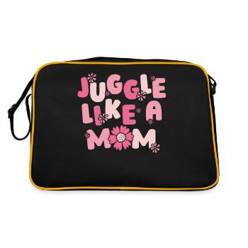 Maman Maman Jonglerie - Sac Retro - noir/or - Dos