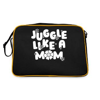 Maman Maman Jonglerie - Sac Retro - noir/or - Dos