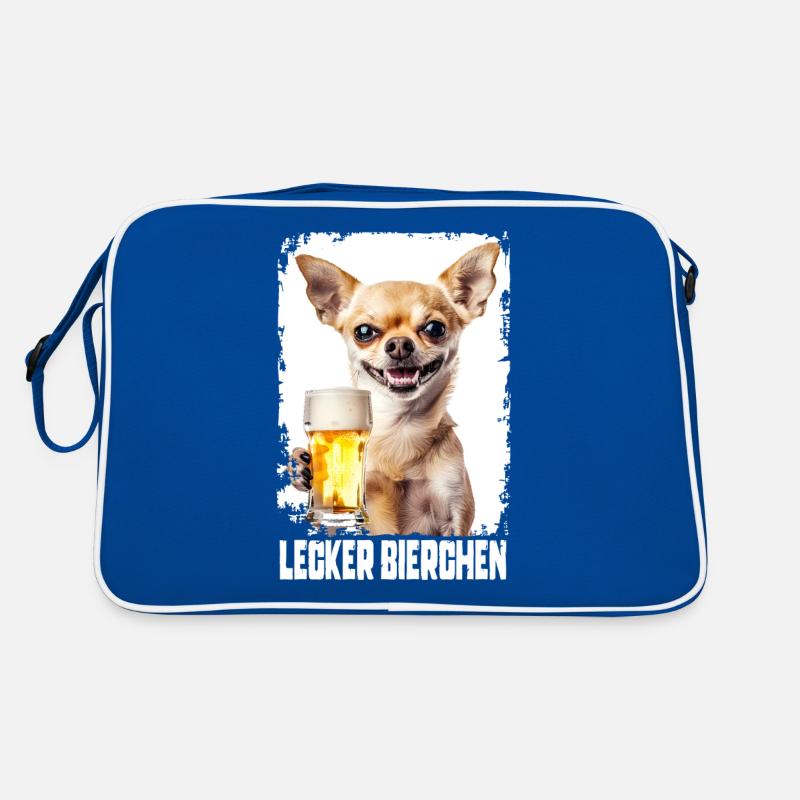 Lecker Bierchen Chihuhua Retro Tasche