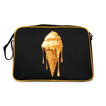 Fused Ice Cream Miracle - Retro Bag - black/gold - Back
