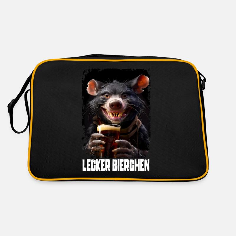 Delicious Beer Tasmanian Devil Retro Bag