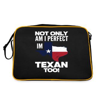 Texas Perfect Texans - Retro Bag - black/gold - Back