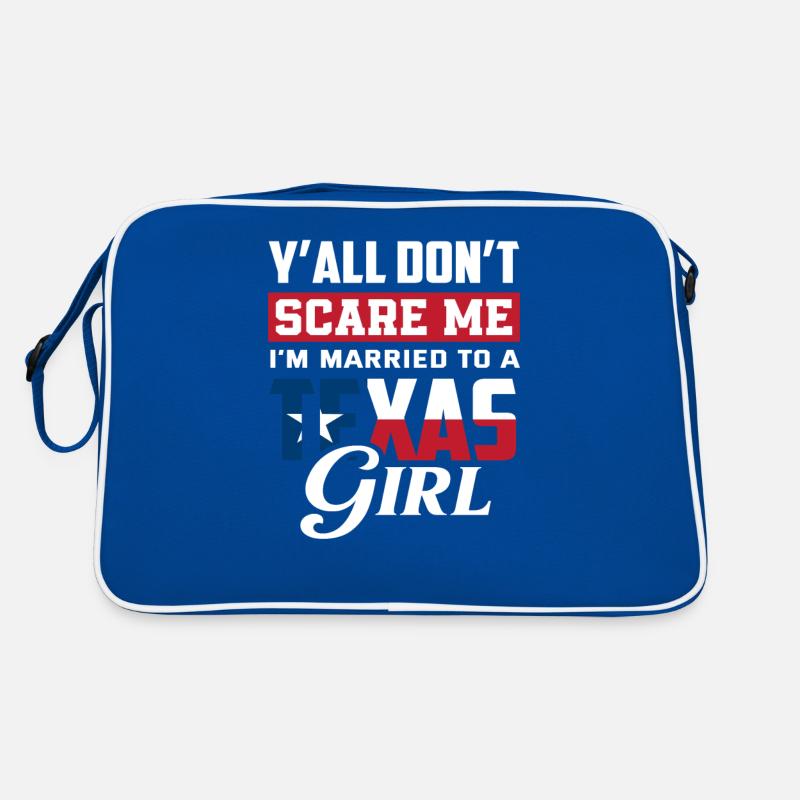 Texas Ehefrau Geschenkidee Retro Tasche