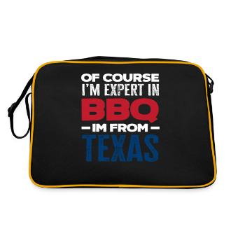 Texas Grilling Texans - Retro Bag - black/gold - Back
