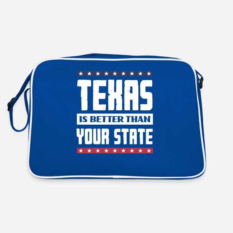 Texas is better than your state Retro Bag