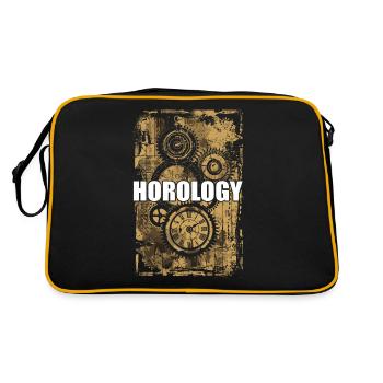 Horlogerie Signification Horloger - Sac Retro - noir/or - Dos