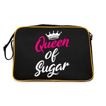 Cake Lover Cake Gift - Retro Bag - black/gold - Back