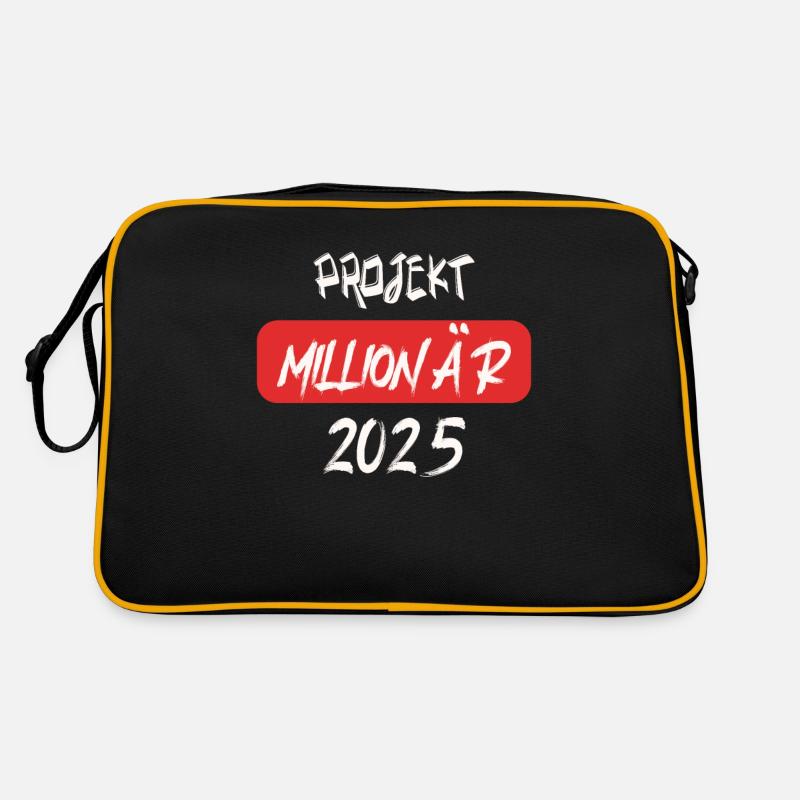 Vos rêves Projet Millionaire 2025 Design Sac Retro