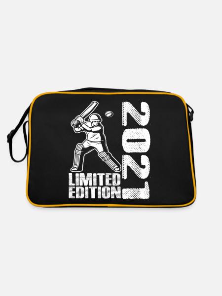 Limited Edition 2021 Limited Edition Cricket - Retro Bag - black/gold - Back