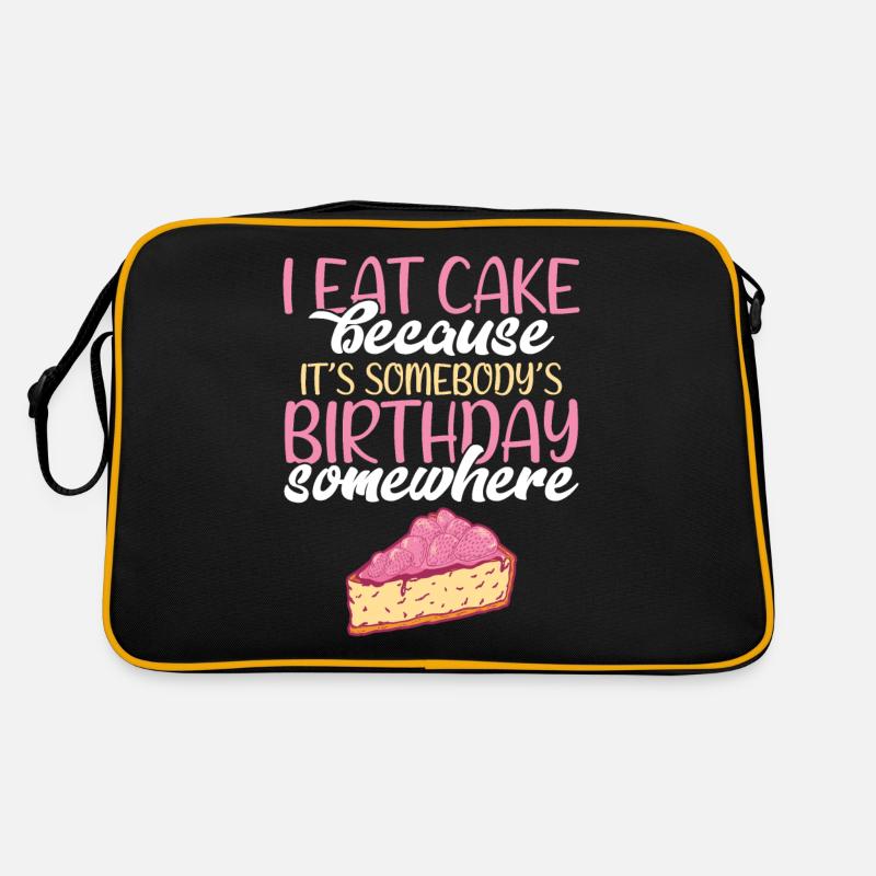 Cake Lover Cake Gift Retro Bag
