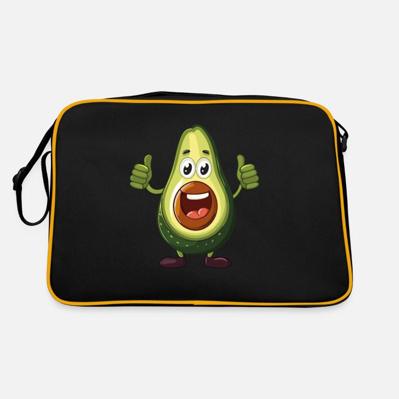 Avocat joyeux avec les pouces levés Sac Retro