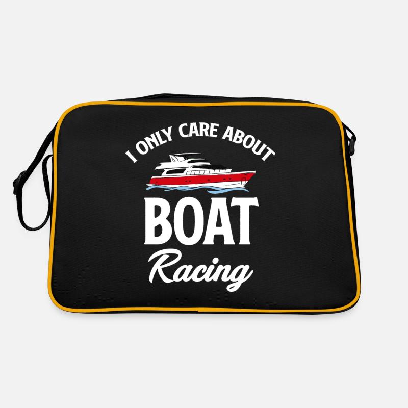 Je ne m’intéresse qu’aux courses de bateaux, Sac Retro