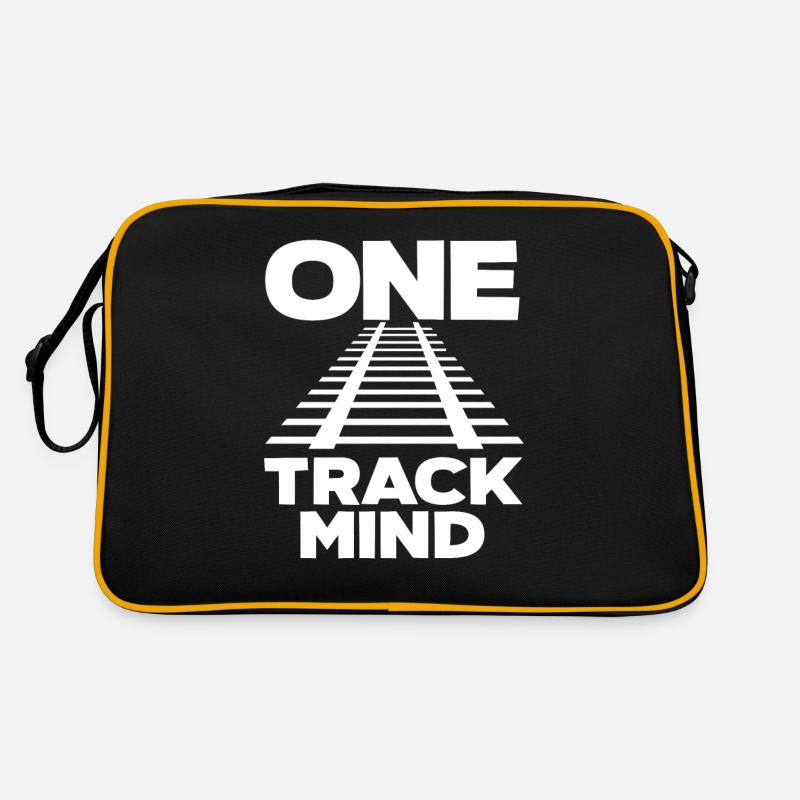 Tracks Train Trains Hobby Train Spotter Retro Bag
