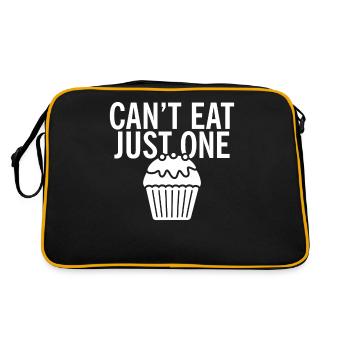 Cake Lover Cake Gift - Sac Retro - noir/or - Dos