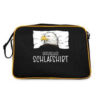 Chemise de nuit officielle Eagle Pyjama - Sac Retro - noir/or - Dos