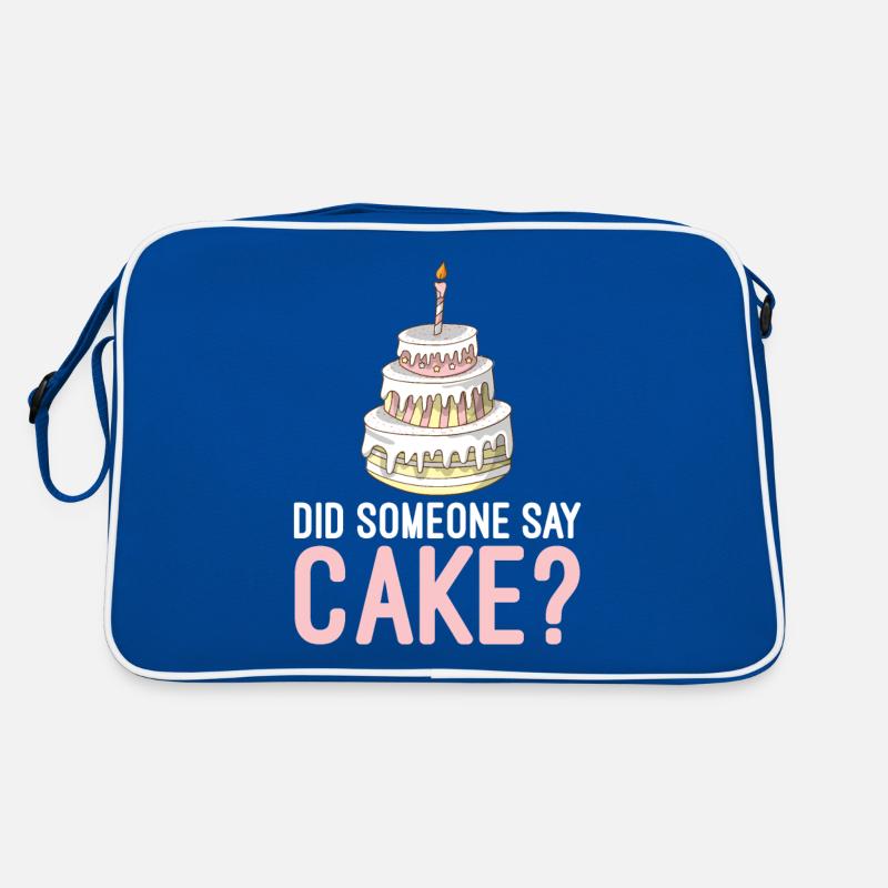 Cake Lover Cake Gift Retro Bag