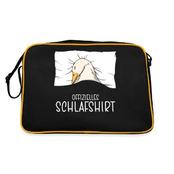 Chemise de nuit officielle Pyjama d’oie - Sac Retro - noir/or - Dos