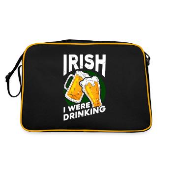 Graphique irlandais I Were Celebrate Cheers - Sac Retro - noir/or - Dos