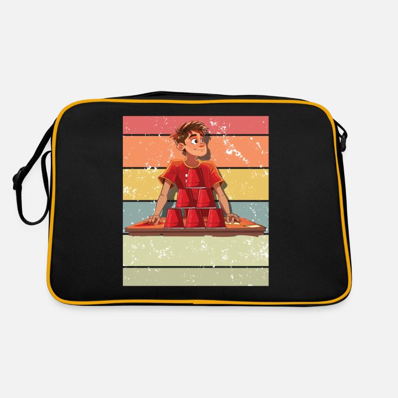 Stapeln Von Bechern Speed Stacker Retro Tasche