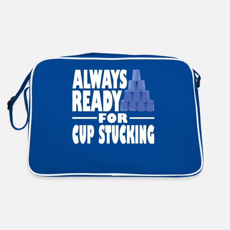 Stapeln Von Bechern Speed Stacker Retro Tasche