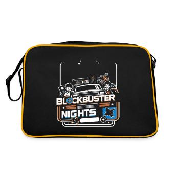 Soirées Blockbuster - Sac Retro - noir/or - Dos