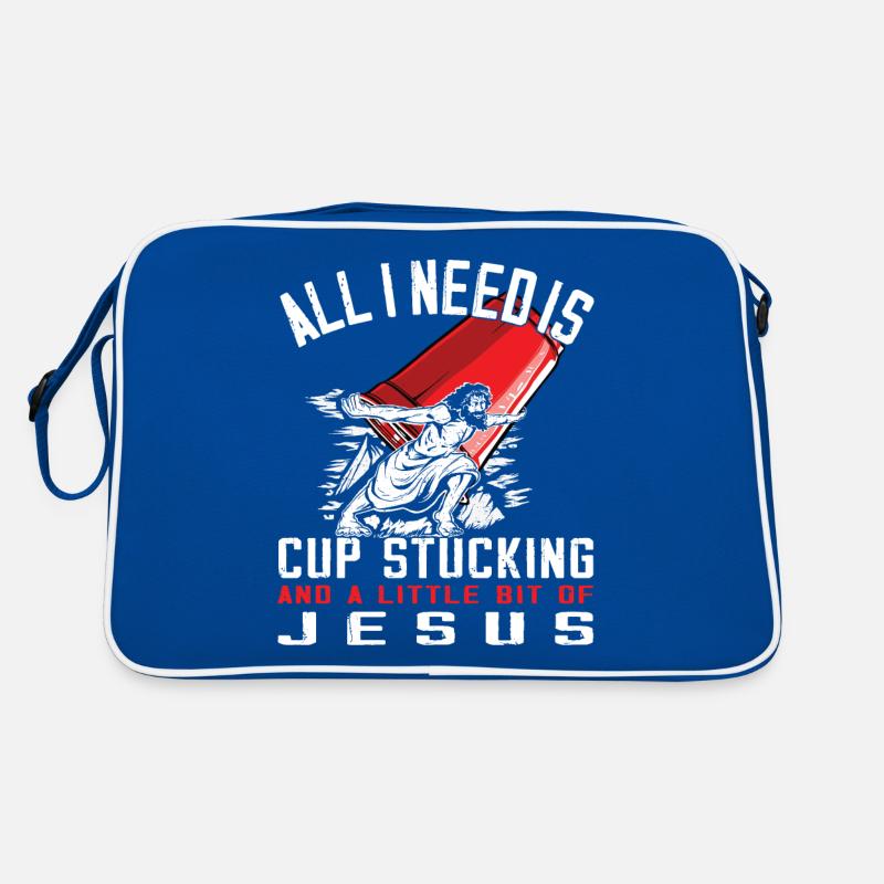 Stapeln Von Bechern Speed Stacker Retro Tasche