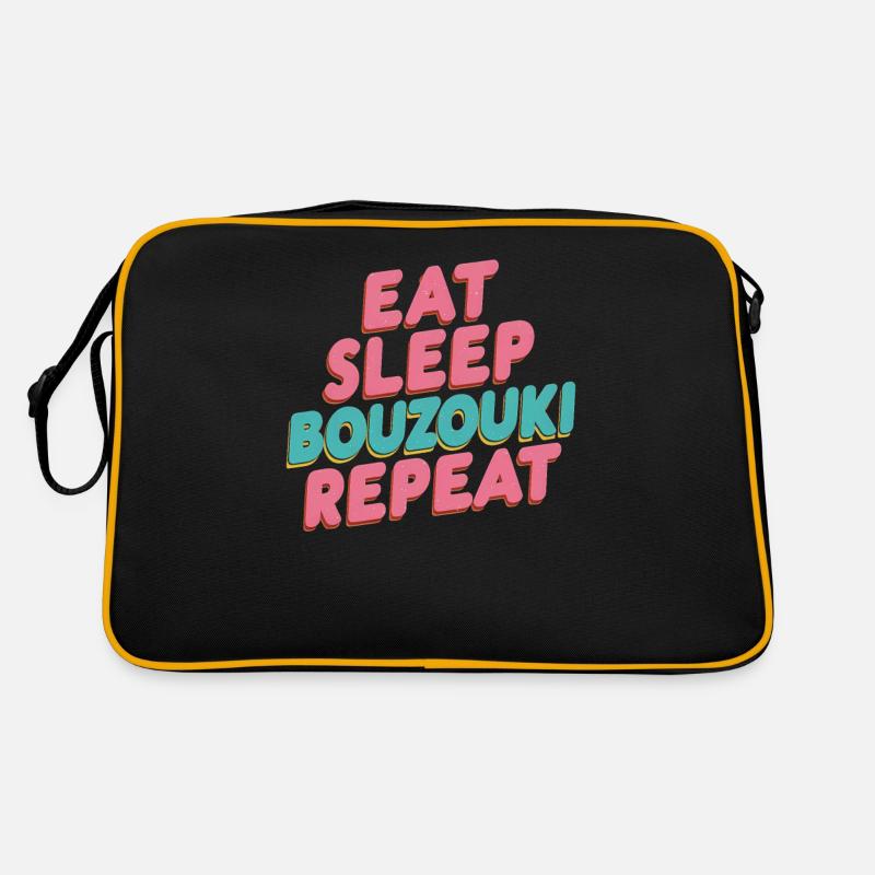 Cadeau d’instrument de bouzouki Sac Retro
