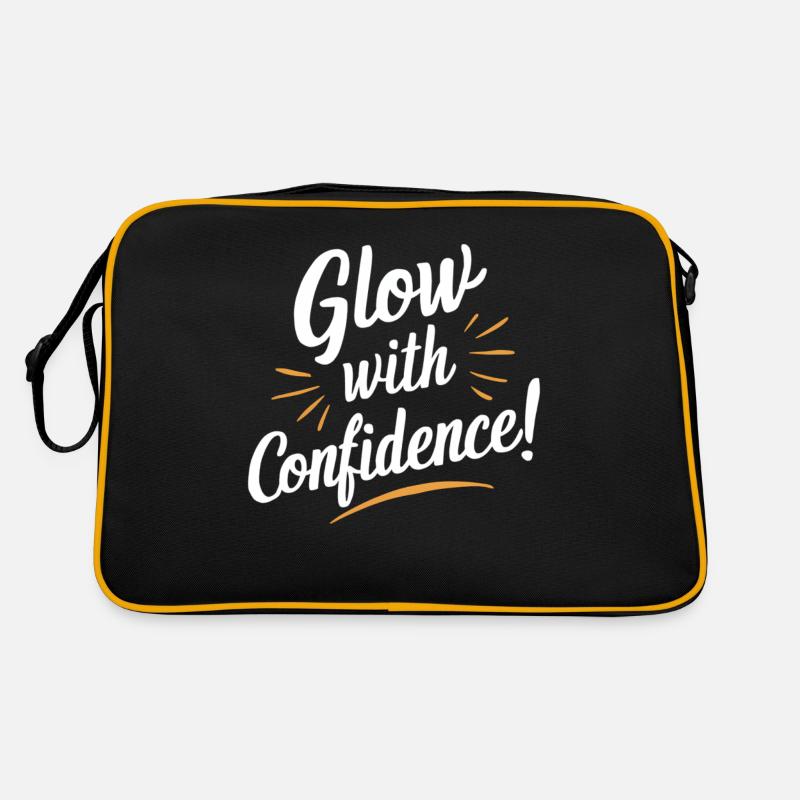 Glow with Confidence Motivation Retro Bag