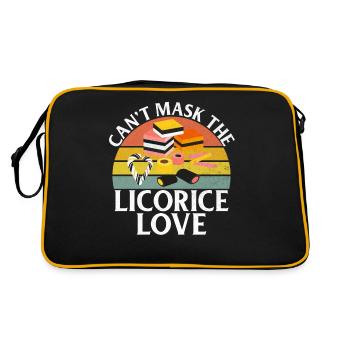 Licorice Gifts - Retro Bag - black/gold - Back