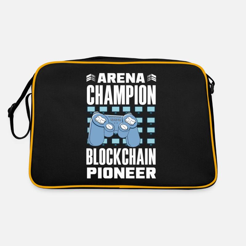 Crypto-monnaie Récompenses Gaming Blockchain Gamer Sac Retro