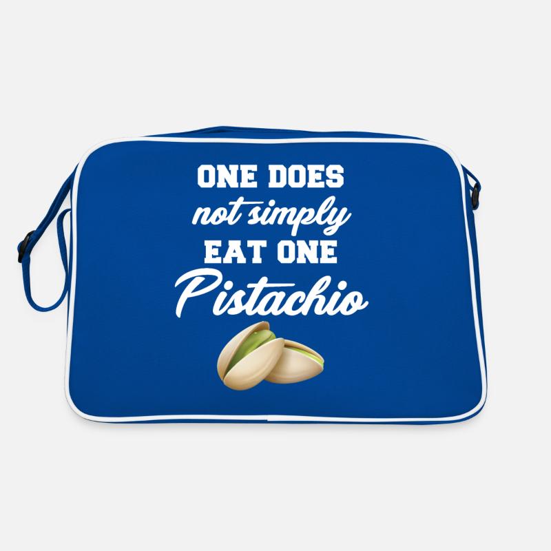 Man Isst Nicht Einfach Nur Ein Retro Tasche