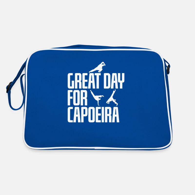 Great Day for Capoeira Martial Dance Retro Bag
