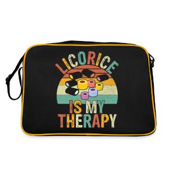 Licorice Gifts - Retro Bag - black/gold - Back