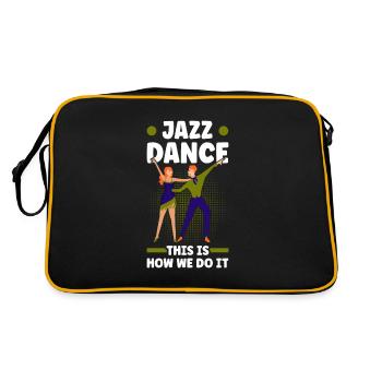 Danse Jazz C’est ainsi que nous le rendons rythmiquement amusant - Sac Retro - noir/or - Dos