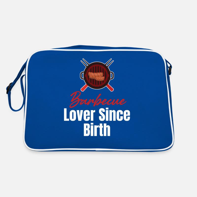 Grillliebhaber Seit Geburt Pitmaster Rinderbrust Retro Tasche