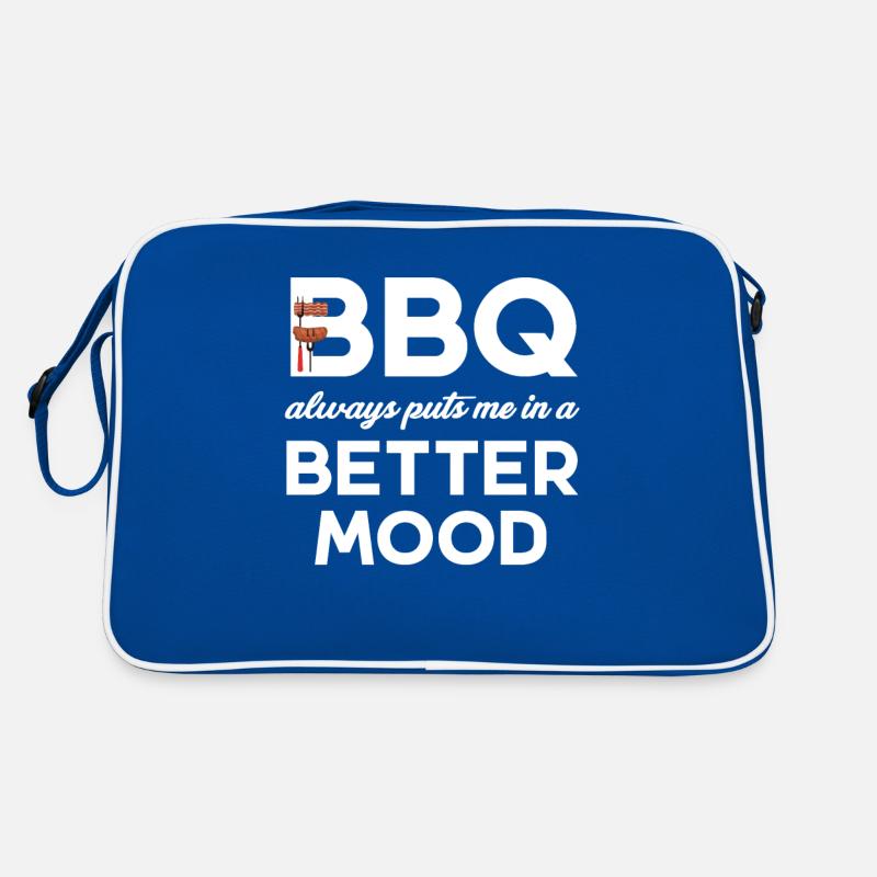 Bbq Rocks Barbecue Lover Pitmaster Beef Brisket Retro Bag