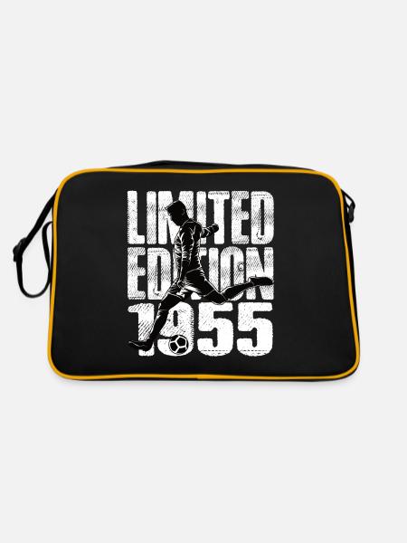 Édition limitée 1955 Édition limitée Football - Sac Retro - noir/or - Dos