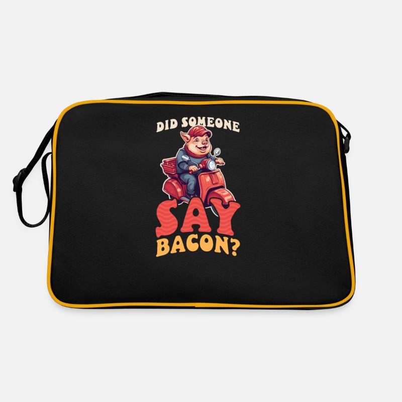 Speck Jemand sagt Speck Retro Tasche