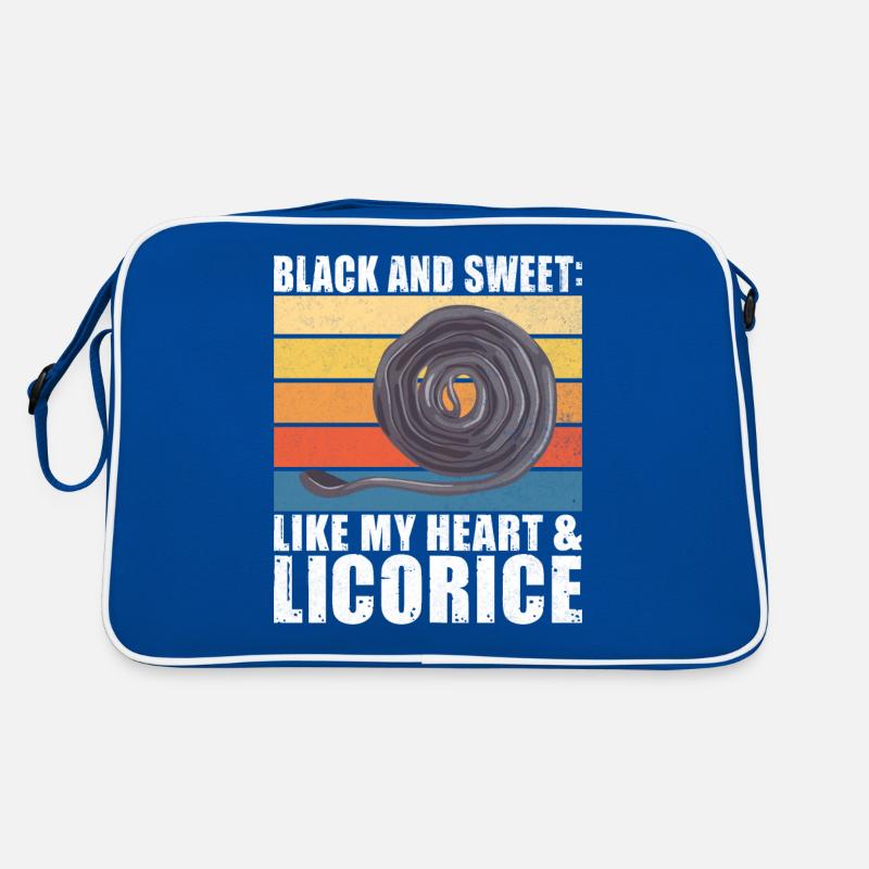 Cadeaux de réglisse Sac Retro