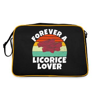 Licorice Gifts - Retro Bag - black/gold - Back