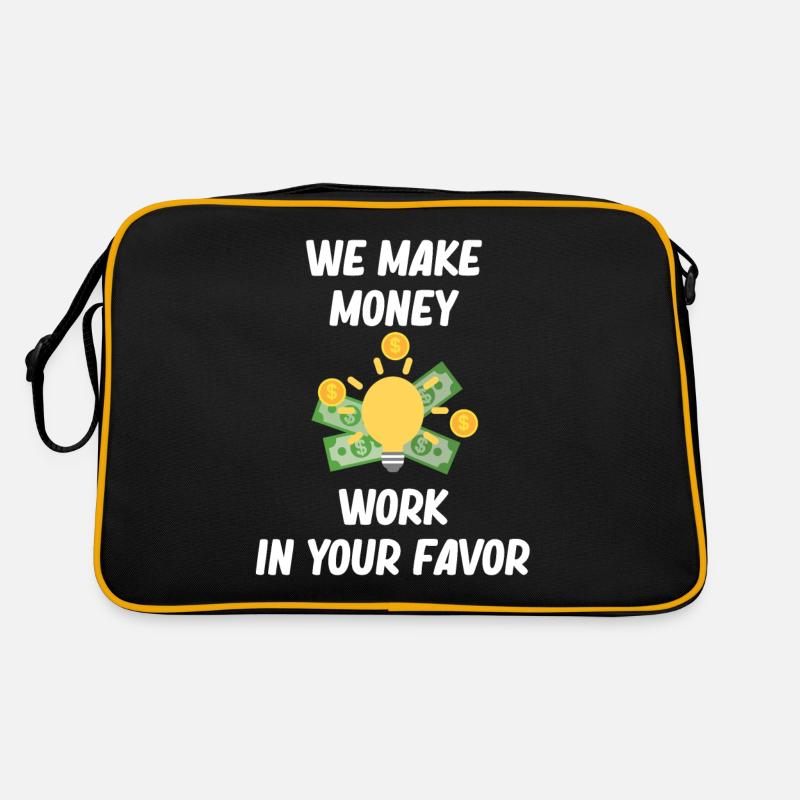 We make money work for you. Retro Bag