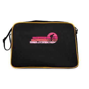 Cycling Fitness Training - Retro Bag - black/gold - Back