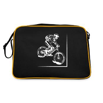 Cyclisme tout-terrain - Sac Retro - noir/or - Dos