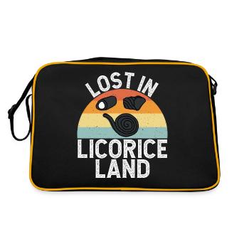 Licorice Gifts - Retro Bag - black/gold - Back